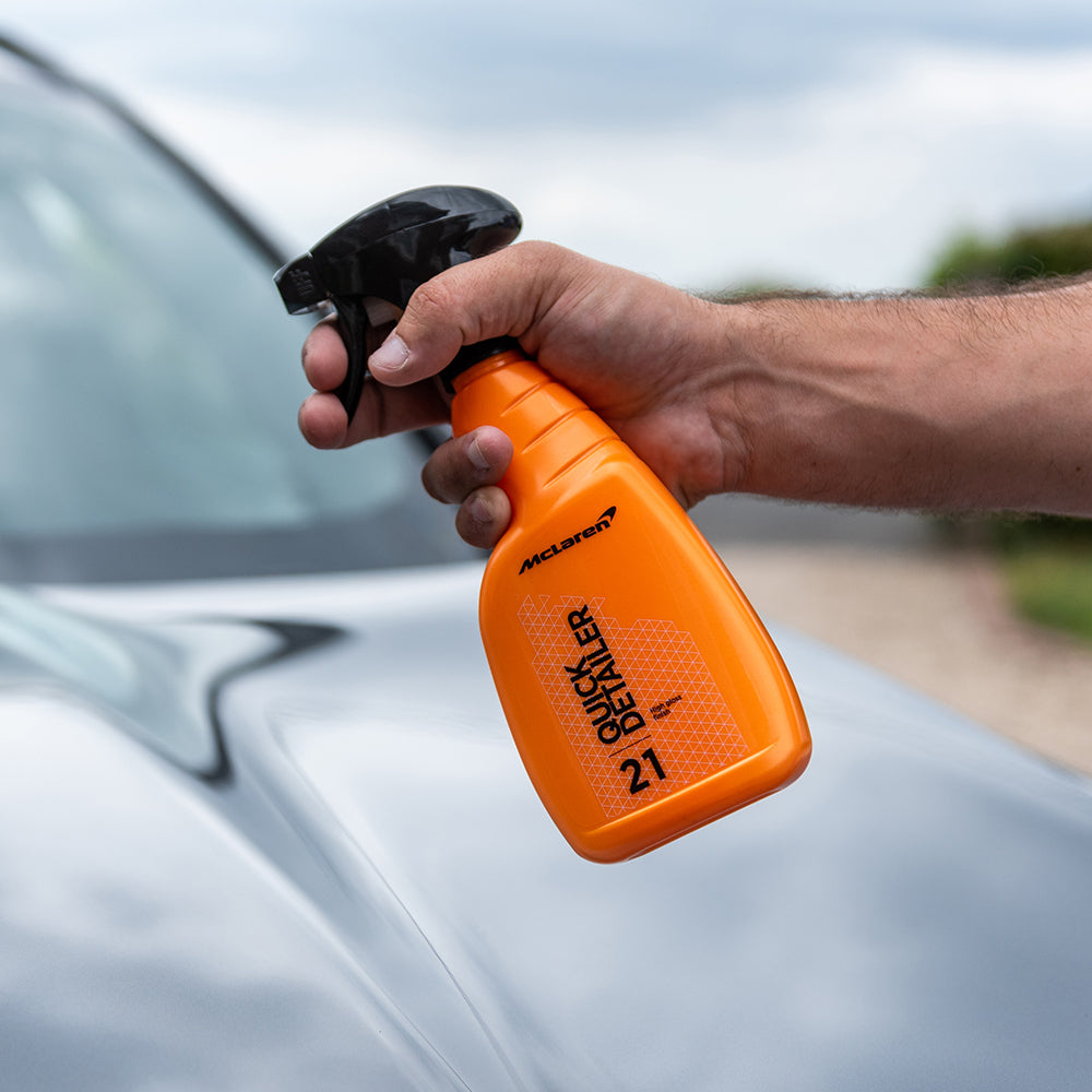 mclaren quick detailer on car