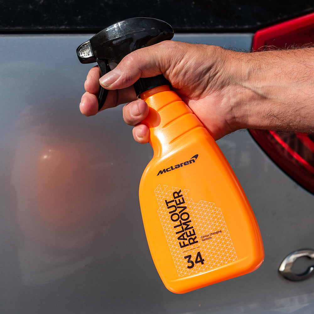 how to use mclaren fallout remover