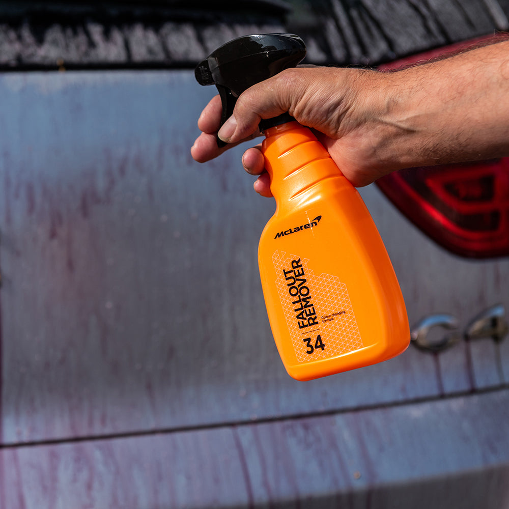 mclaren fallout remover on car